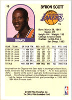 1989 Hoops Byron Scott #15