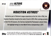 2019 Topps Franchise Feats Jose Altuve #FF-12