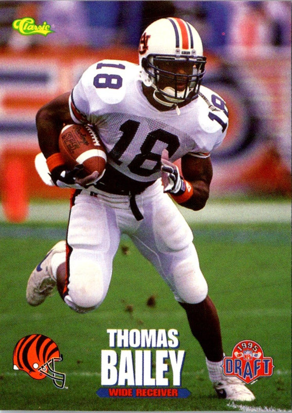 1995 Classic NFL Rookies Thomas Bailey #33