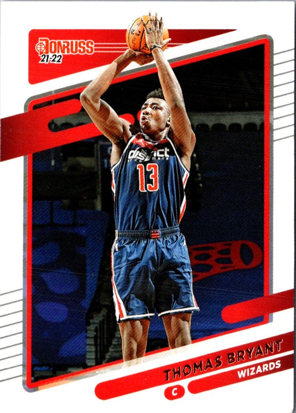 2021 Donruss Holo Red and Gold Laser Thomas Bryant #7