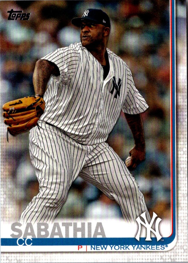 2019 Topps New York Yankees CC Sabathia #NY-9