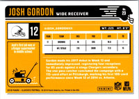 2018 Panini Josh Gordon #23