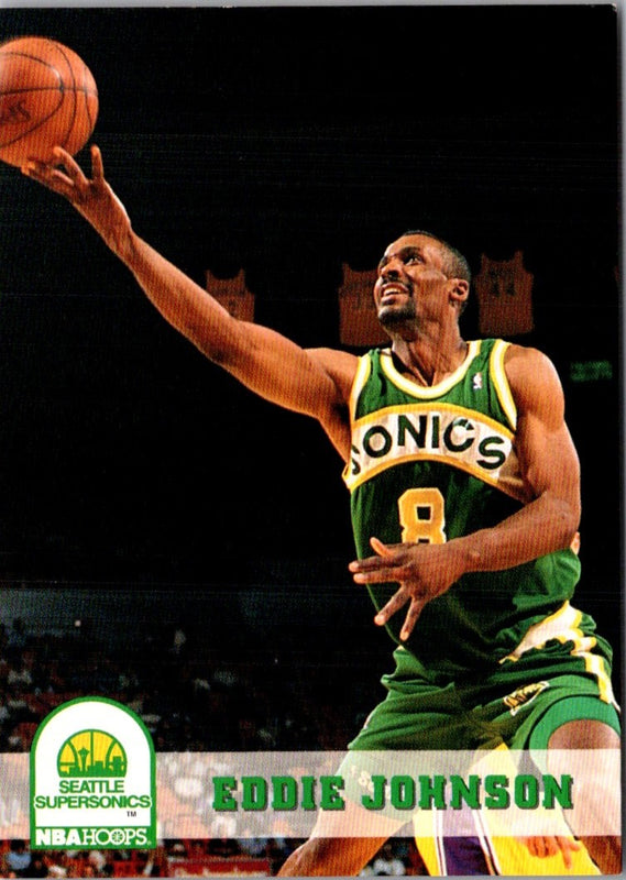 1993 Hoops Eddie Johnson #206
