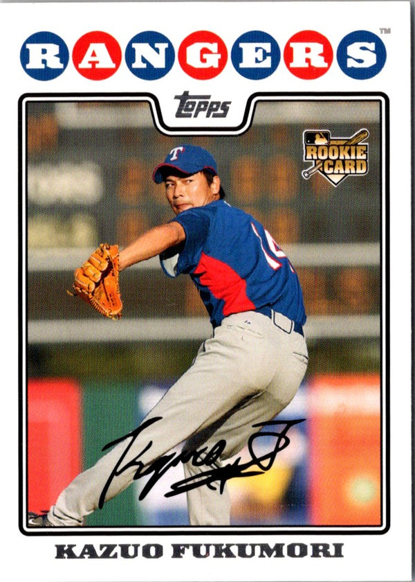 2008 Topps Gold Foil Kazuo Fukumori #482