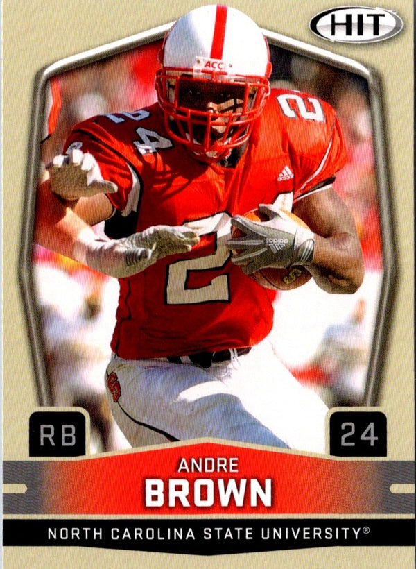 2009 SAGE HIT Andre Brown #66