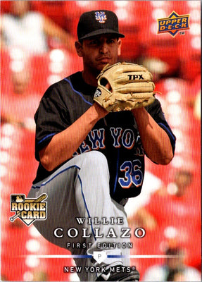 2008 Upper Deck First Edition Willie Collazo #262
