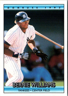 1992 Donruss Bernie Williams #344