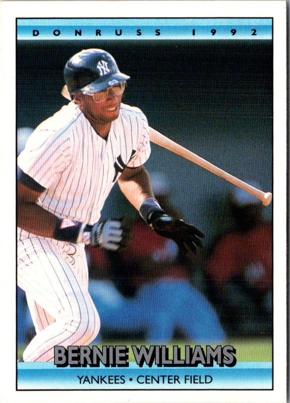 1992 Donruss Bernie Williams #344