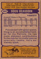 1979 Topps Doug Beaudoin #401 Rookie