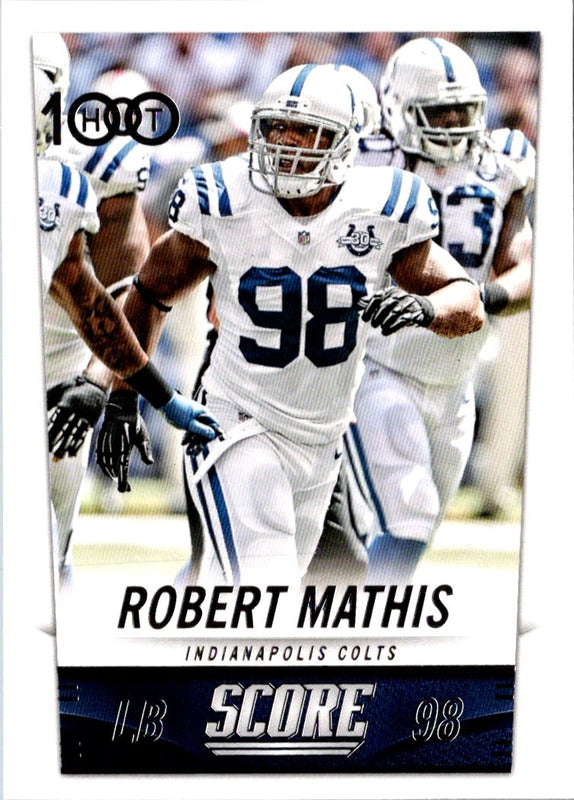 2014 Score Scorecard Robert Mathis #274