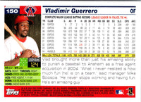 2005 Topps Vladimir Guerrero #150