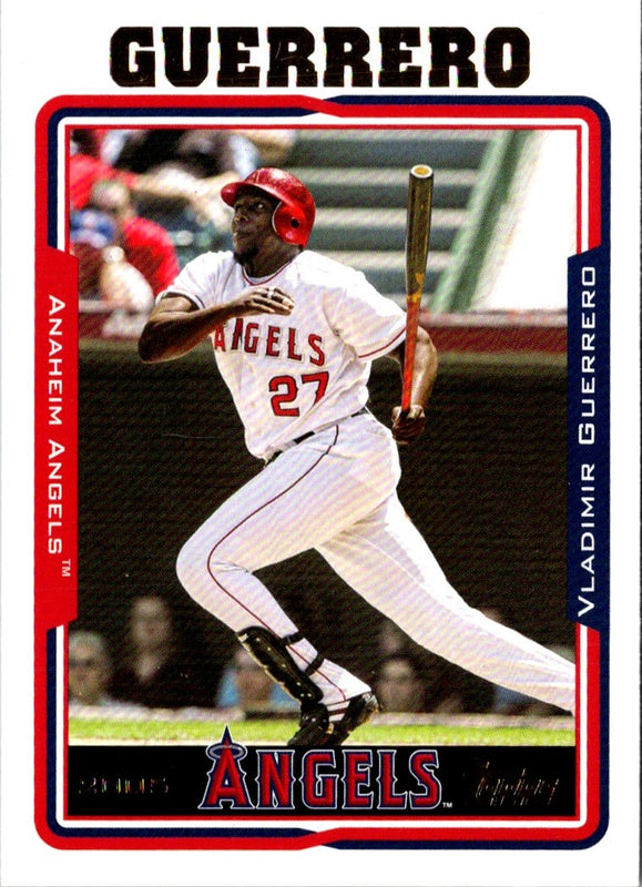 2005 Topps Vladimir Guerrero #150