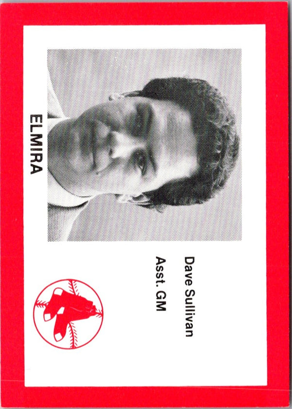 1987 Cain Elmira Pioneers Red Dave Sullivan #3