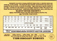 1985 Donruss George Bell #146