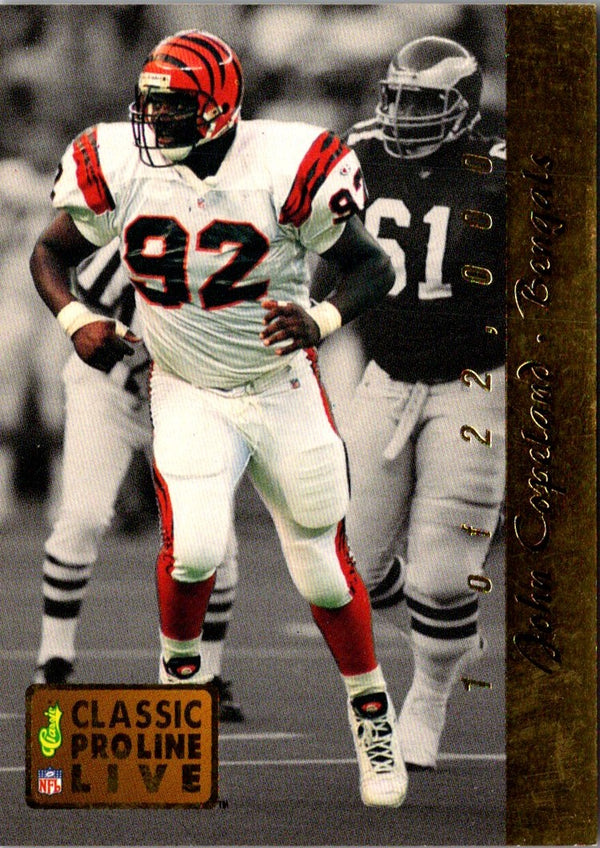 1993 Playoff Contenders Horace Copeland #94 Rookie