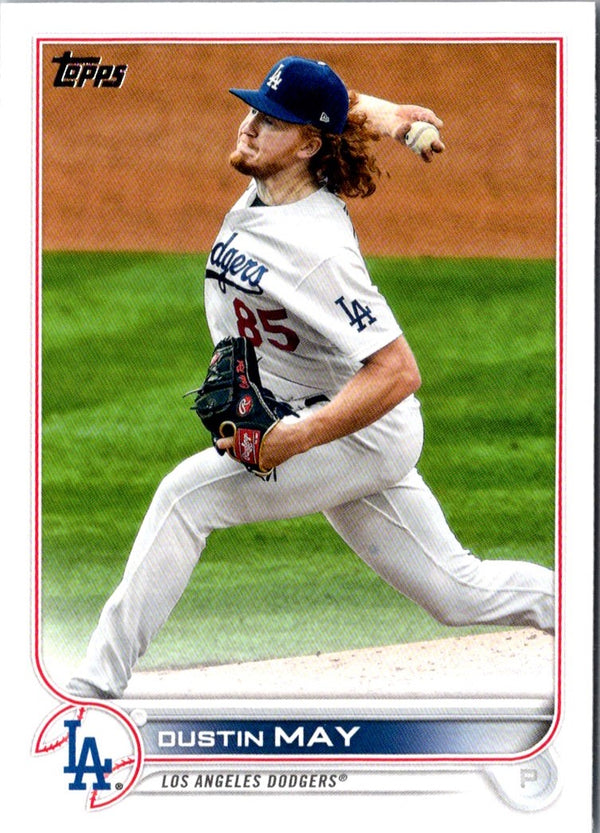 2022 Topps Update Dustin May #US7