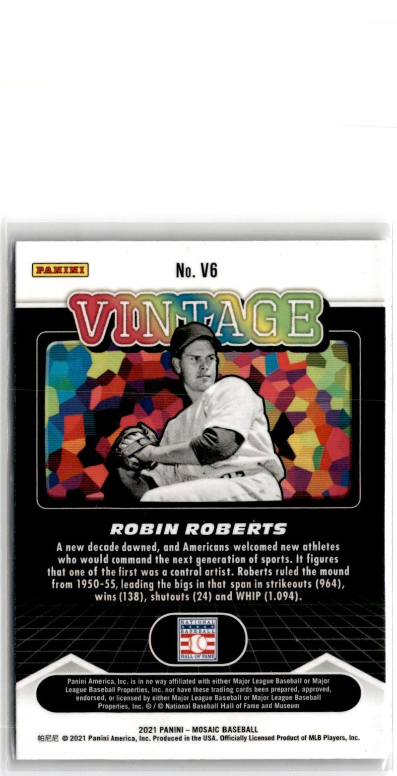 2021 Panini Mosaic Vintage Robin Roberts