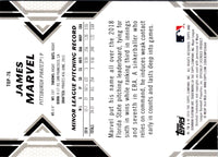 2019 Bowman Platinum Top Prospects James Marvel #TOP-76