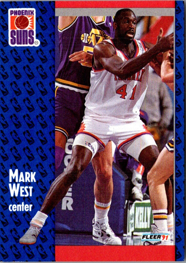 1991 Fleer Mark West #165