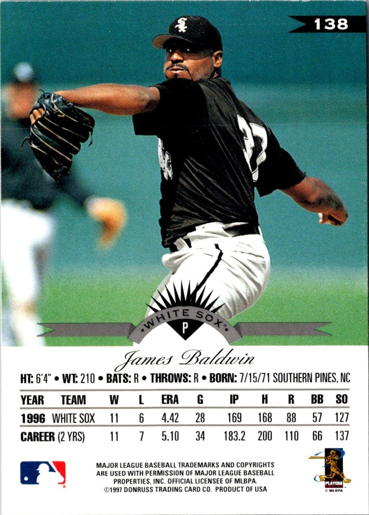 1997 Leaf James Baldwin