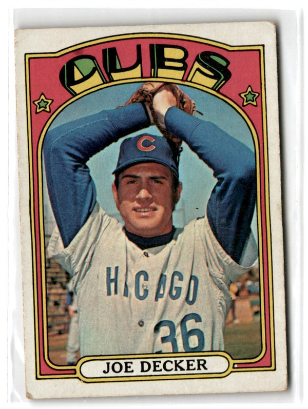 1972 Topps Joe Decker #612