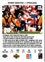 1991 Domino's The Quarterbacks Bubby Brister #21