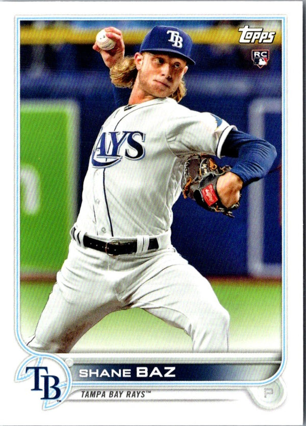 2022 Topps Chrome Logofractor Edition Shane Baz #8