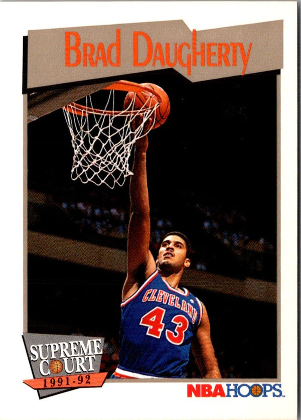 1991 Hoops Brad Daugherty #457