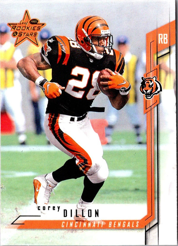 2001 Leaf Rookies & Stars Corey Dillon #15