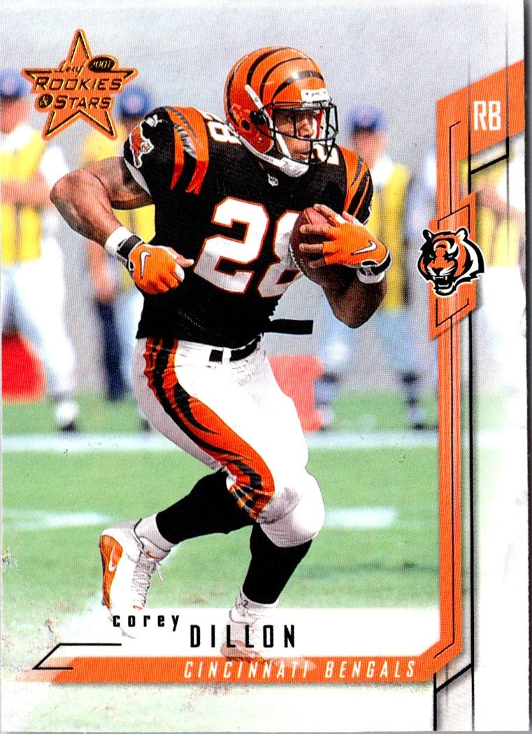 2001 Leaf Rookies & Stars Corey Dillon