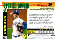 2021 Bowman Heritage Spencer Howard #39 Rookie