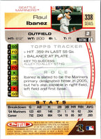 2005 Topps Total Raul Ibanez #338