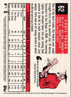 2008 Topps Heritage Chris Young #62