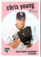 2008 Topps Heritage Chris Young #62