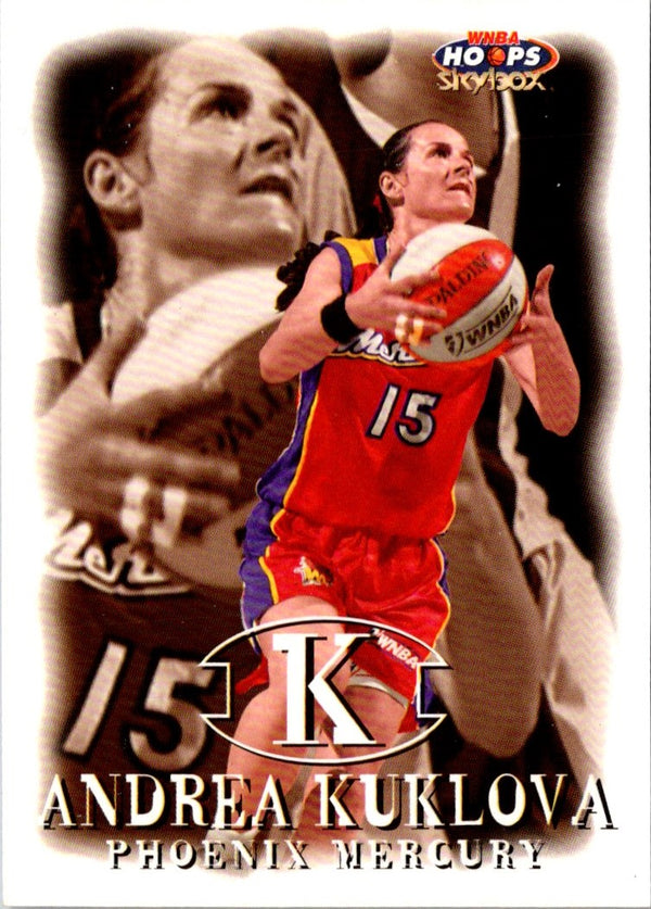 1999 Hoops WNBA Andrea Kuklova #15