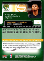 2001 Fleer Rashard Lewis #71