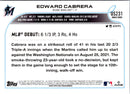 2022 Topps Edward Cabrera