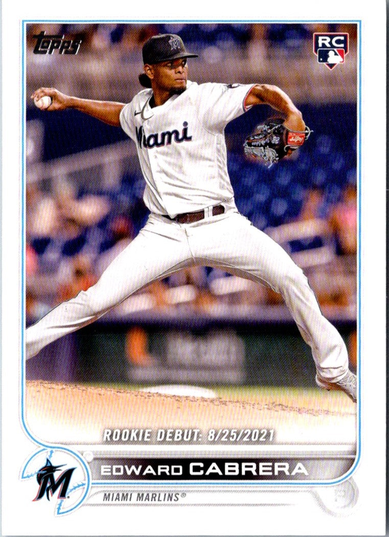 2022 Topps Edward Cabrera