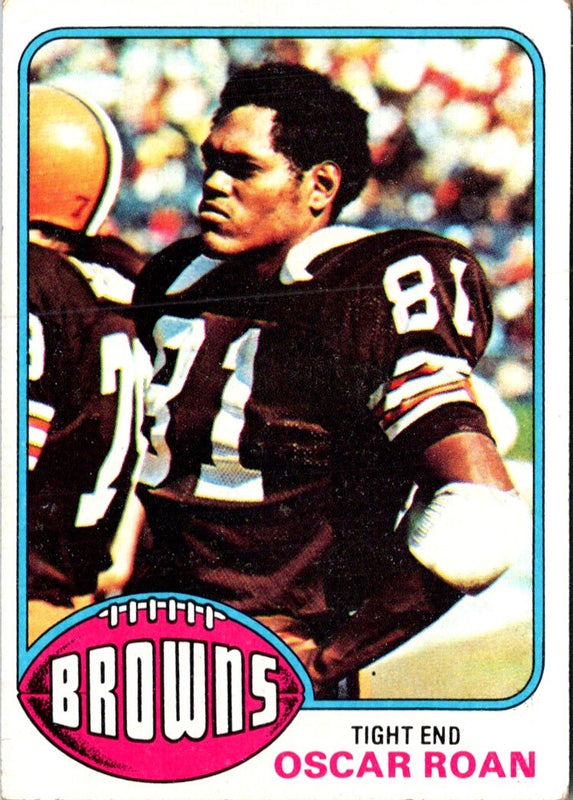 1976 Topps Oscar Roan #256 Rookie