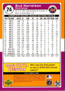 2001 Upper Deck Decade 1970's Bud Harrelson