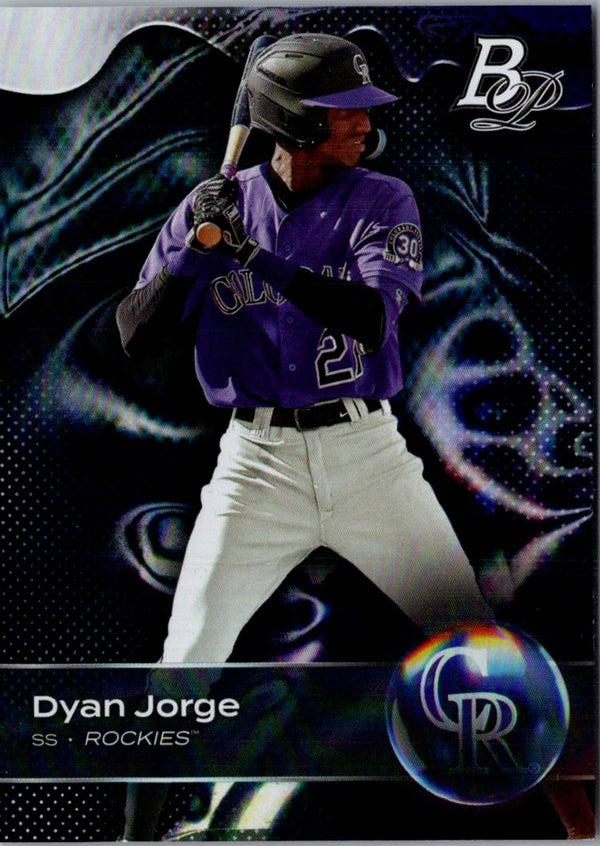 2023 Bowman Platinum Top Prospects Dyan Jorge #TOP-54