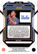 2023 Panini Prizm Draft Picks Choice Blue/Yellow/Green Zach LaVine