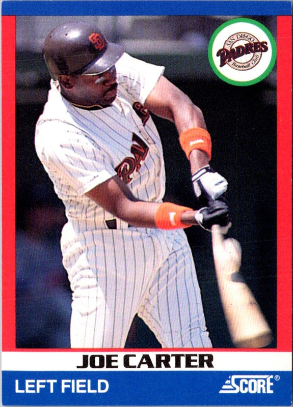 1991 Score 100 Superstars Joe Carter #81