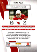 2010 Panini Absolute Memorabilia Retail Beanie Wells #2