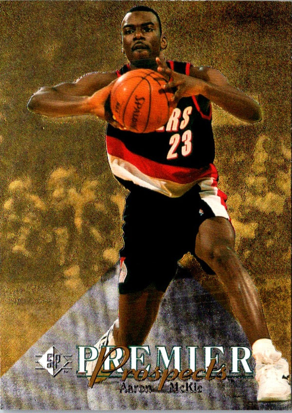 1995 Classic Superior Pix Chrome Gold Aaron McKie #16