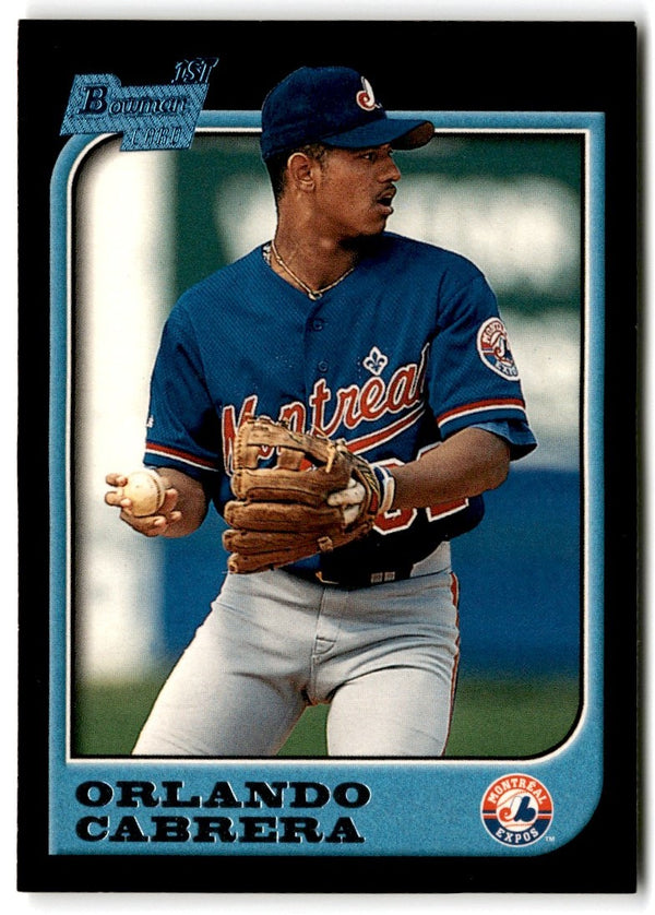 1997 Bowman Orlando Cabrera #351 Rookie