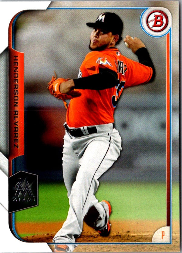 2015 Bowman Henderson Alvarez #84