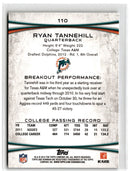 2012 Bowman Rookies Ryan Tannehill