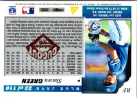 1996 Score Dugout Collection Artist's Proofs Series 1 Shawn Green #23
