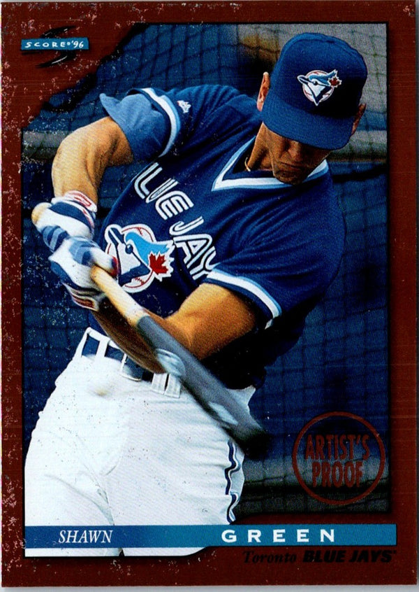1996 Score Dugout Collection Artist's Proofs Series 1 Shawn Green #23